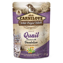 Carnilove Cat Pouch 85g - Quail with Dandelion