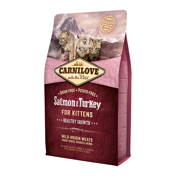 Carnilove Kittens 6KG - Salmon & Turkey