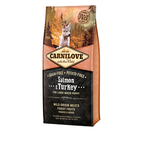 Carnilove LB Puppy Dog Food 1.5KG - Salmon & Turkey