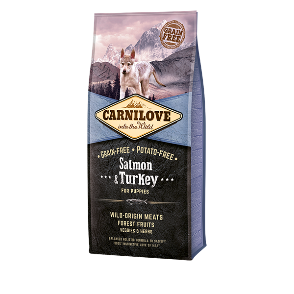 Carnilove Puppy Food 12KG - Salmon & Turkey