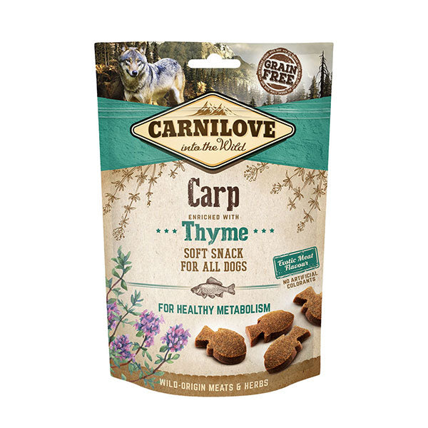 Carnilove Soft Dog Snacks 200G - Carp