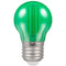 Crompton LED Filament Round 4.5W Green ES-E27
