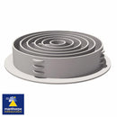 Manthorpe 70mm Circular Soffit Vent, White