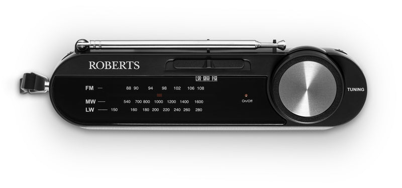 Roberts Classic 9993 Portable Radio - Black