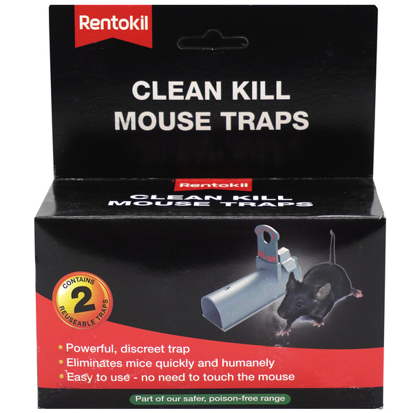 Rentokil Clean Kill Mouse Traps - Twin Pack – Phairs