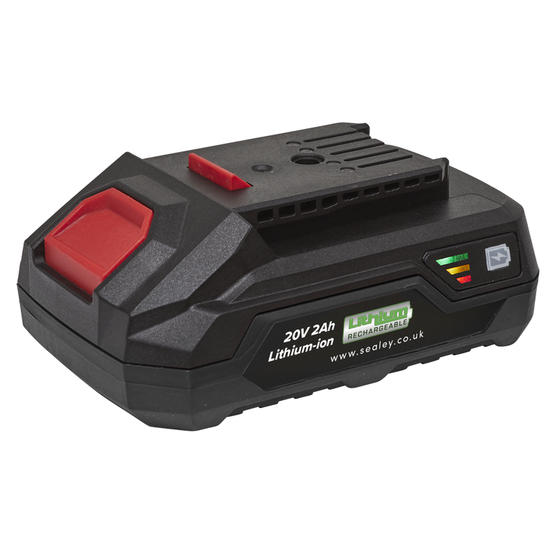 Sealey Power Tool Battery 20V 2Ah SV20 Series Lithium-ion