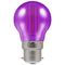 Crompton LED Filament Round 4.5W Purple BC-B22d