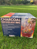 Royal Charcoal Smokeless Portable BBQ - Red