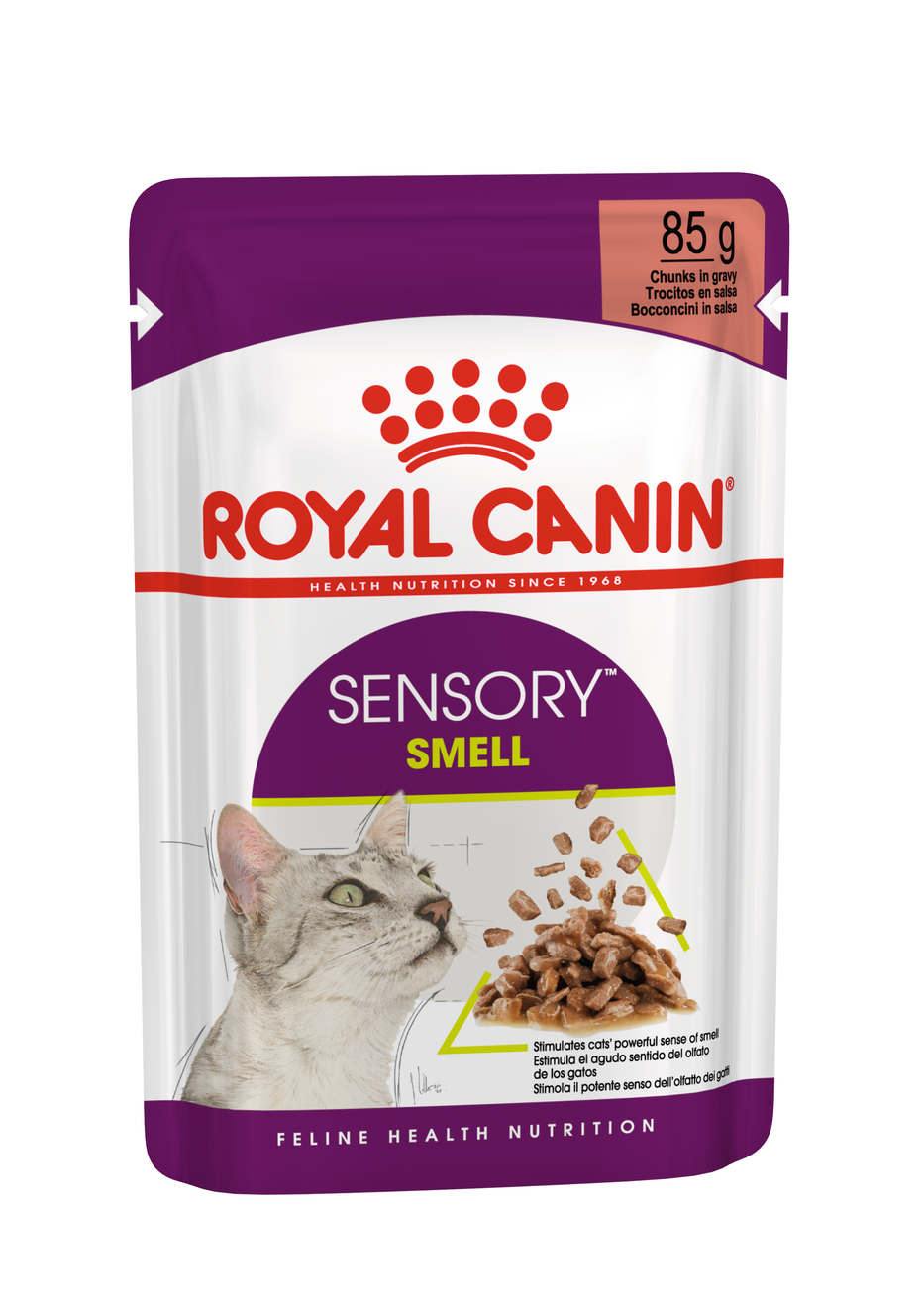 Royal Canin Royal Canin Sensory Smell In Gravy Adult Wet Cat Food, 85g x 12 Pack