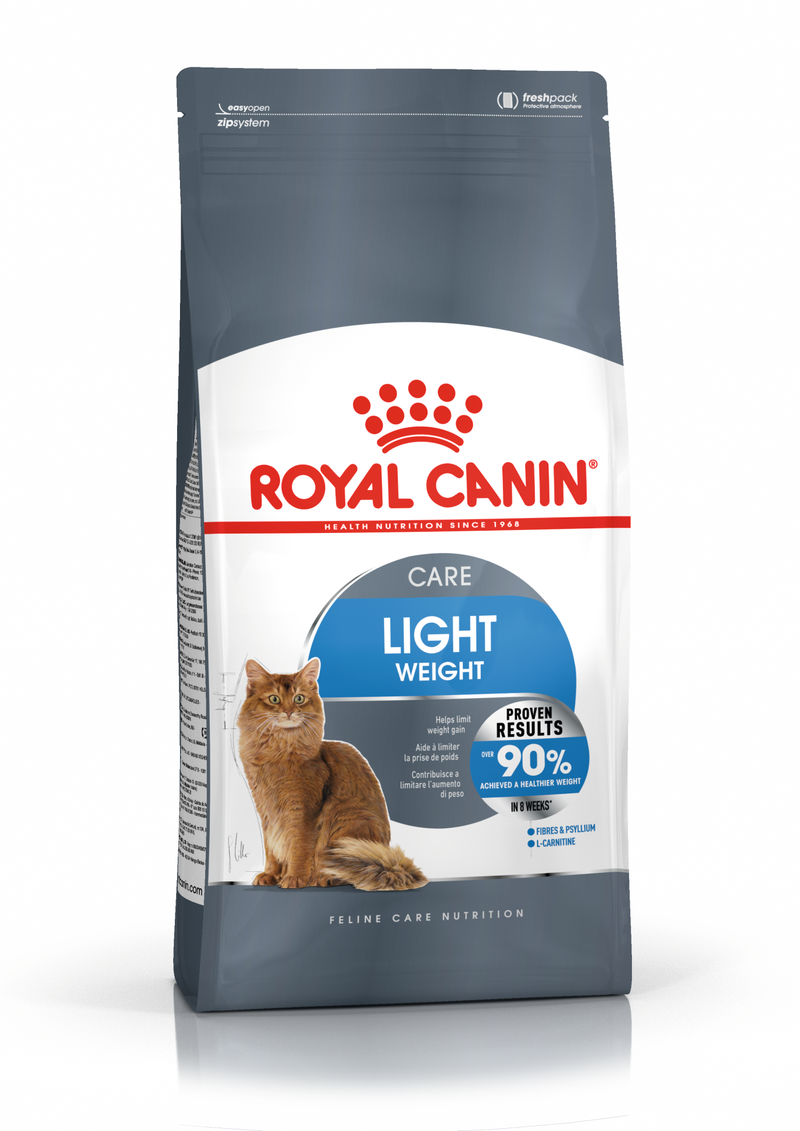 Royal Canin Light Weight Care Adult Dry Cat Food, 400g x 12 Pack