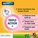 Pedigree Dentastix Fresh Daily Dental Chews Large Dog 21 Sticks