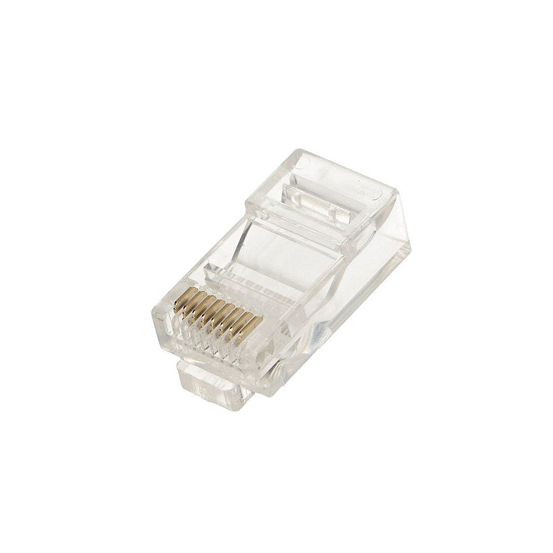 RapidFit Cat6 UTP RJ45 Plugs, 100 Pack