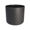 B.for 14cm Soft Round Plastic Indoor Plant Pot - Anthracite
