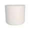 B.for 25cm Soft Round Plastic Indoor Plant Pot - White