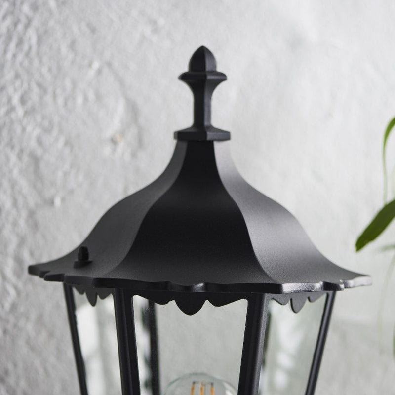 Endon Burford Wall Light, Black