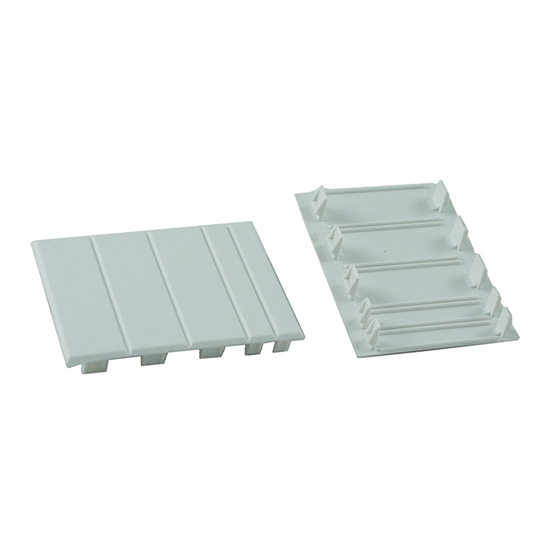 Europa Module Blanks for Distribution Board, 2 x 4 Strips