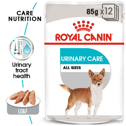 Royal Canin Urinary Care Wet Pouches Adult Dog Food in Loaf, 85g x 12 Pack