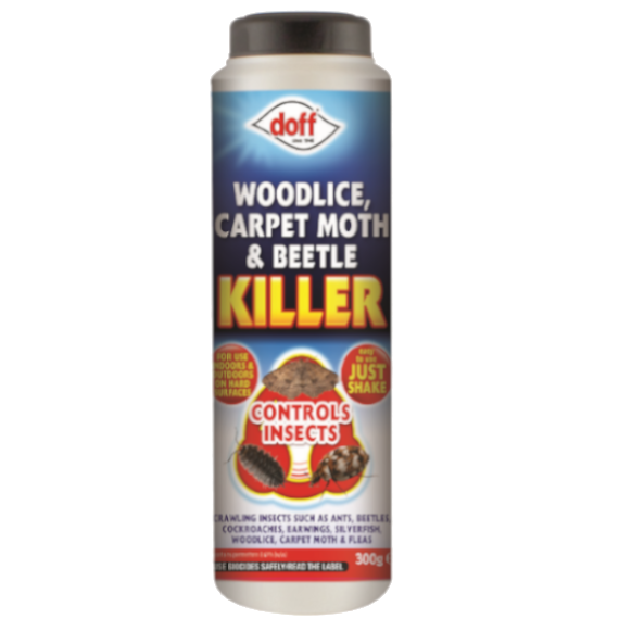 Doff Woodlice, Carpet Moth & Beetle Killer 300g