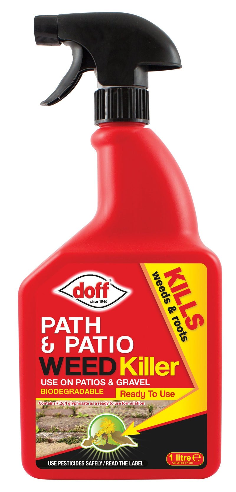 Doff Path & Patio Weedkiller 1L RTU