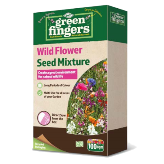 Doff Green Fingers Wild Flower Seed Mix 1kg