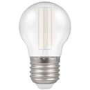Crompton LED Filament Round 4.5W White ES-E27 Cool White