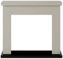Tagu Frode Fireplace, Light Beige Suite with UK Plug