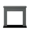Tagu Frode Fireplace Frame, Solid Grey