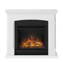 Tagu Helmi Fireplace, Pure White Suite with EU Plug