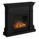 Tagu Magna Fireplace, Deep Black Suite with UK Plug