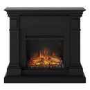 Tagu Magna Fireplace, Deep Black Suite with UK Plug