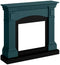 Tagu Magna Fireplace Frame, Soft Turquoise