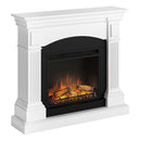 Tagu Magna Fireplace, Pure White Suite with EU Plug