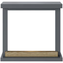 Tagu Hagen Fireplace, Solid Grey Suite with EU Plug