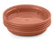 Whitefurze Saucer Set for 3 Inch & 4 Inch Pots, Terracotta