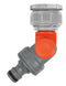 Gardena 3/4 Inch-1 Inch Angled Tap Connector