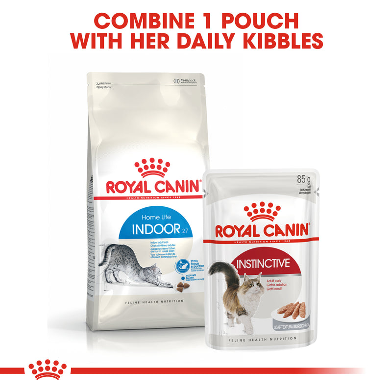 Royal Canin Indoor 27 Adult Dry Cat Food, 400g x 12 Pack