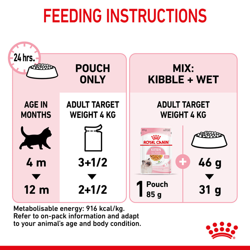 Royal Canin Kitten In Jelly Wet Food, 85g