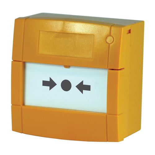 KAC Conventional Indoor Surface Mounted NO/NC Contact Call Point, Yellow
