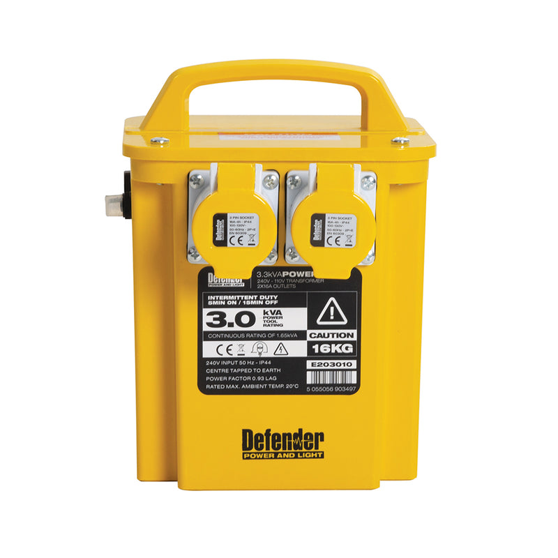 Defender 3kVA Portable Transformer - 110V 3000W