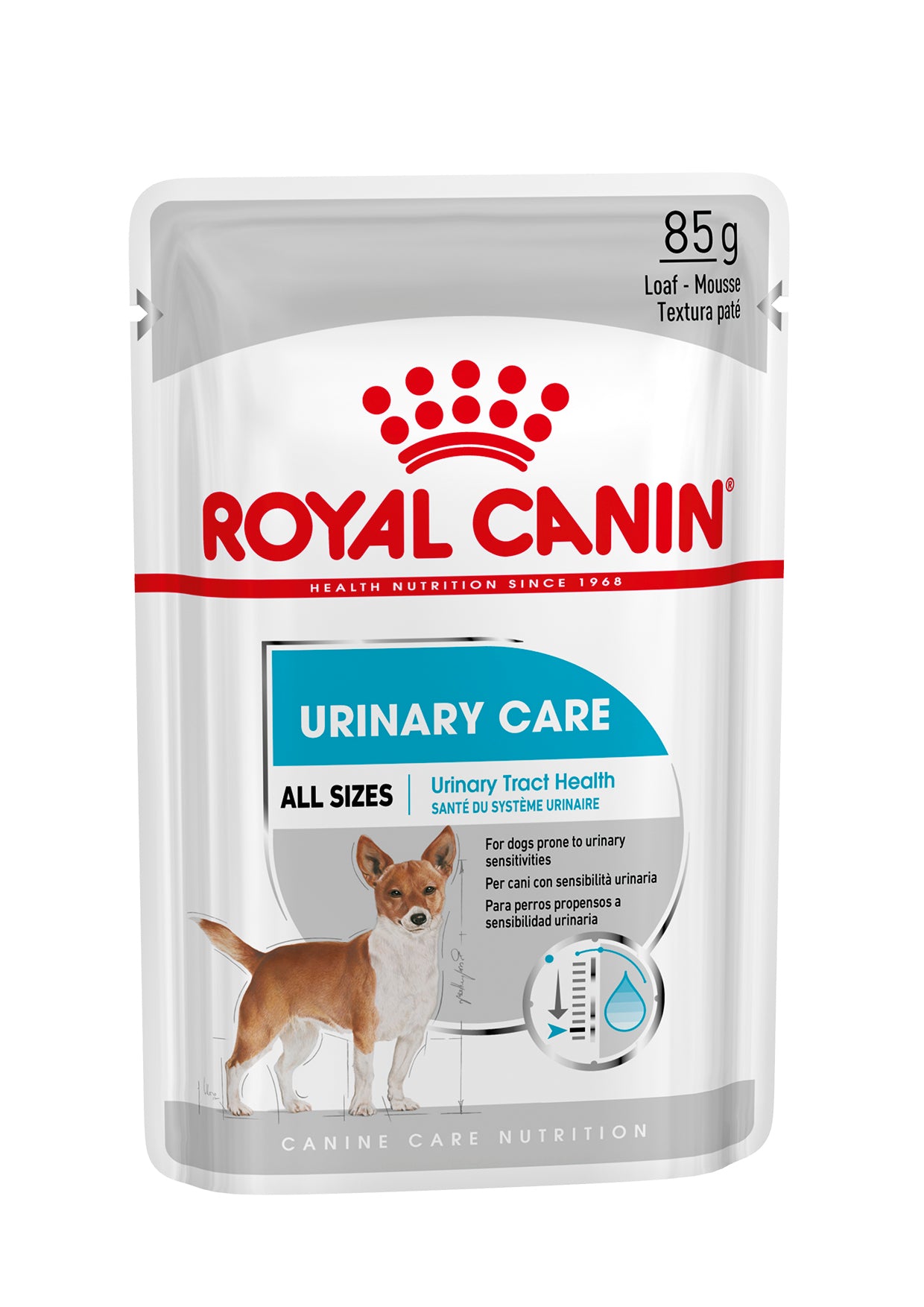Royal Canin Urinary Care Wet Pouches Adult Dog Food in Loaf, 85g x 12 Pack