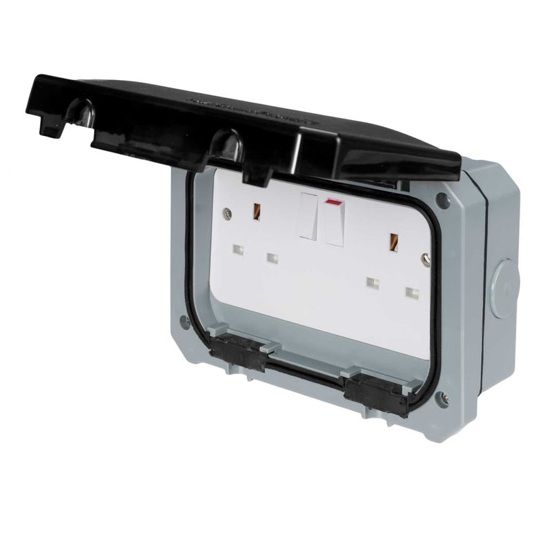 PowerBreaker ProteKt IP66 2G Switched Socket