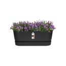 Elho Greenville Trough Long 50 - Planter - Living Black - Outdoor! - L 19.82 x W 48.96 x H 17.95 cm