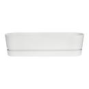 Elho Greenville Trough Long 70 - Planter - White - Outdoor! - L 19.46 x W 68.96 x H 18.48 cm