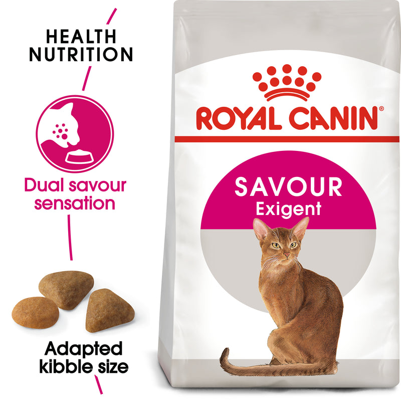 Royal Canin Savour Exigent Adult Dry Cat Food, 400g