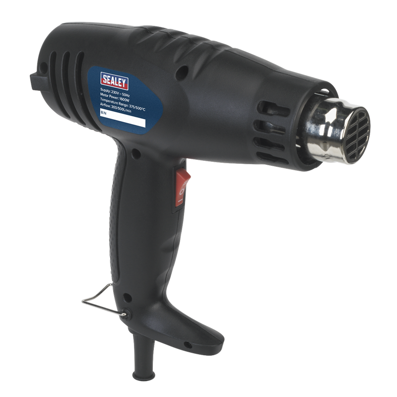 Sealey Hot Air Gun 1600W 2-Speed 375°C/500°C