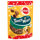 Pedigree Christmas Tasty Minis Dog Treats Chewy Cubes with Turkey 130g