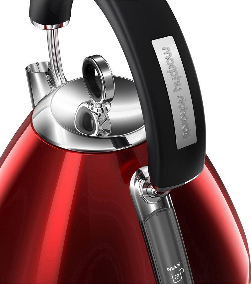 Morphy richards accents hot sale jug kettle red