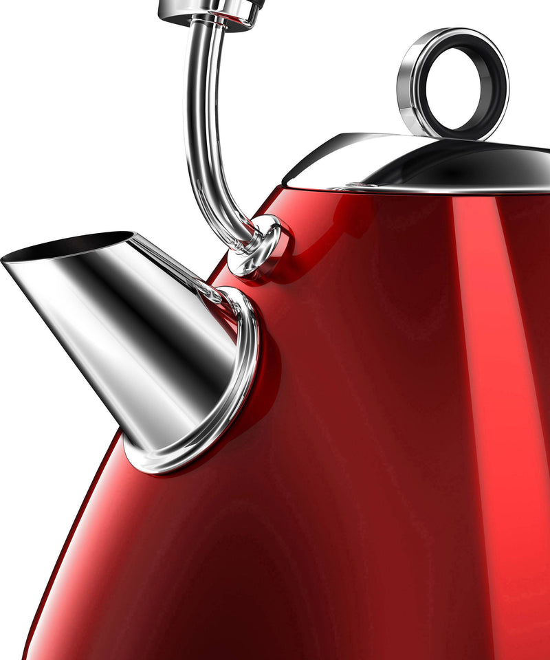 Morphy richards pyramid kettle accents hot sale 102029 red traditional electric kettle