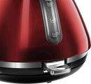 Morphy Richards Accents Pyramid Kettle & 4 Slice Toaster Set, Red