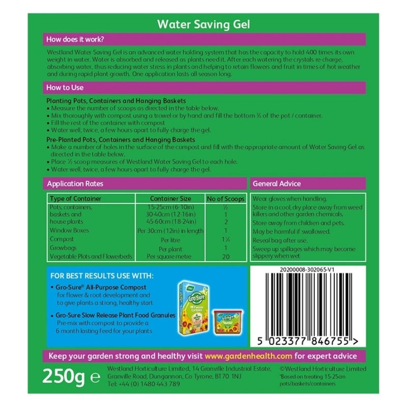 Westland Water Saving Gel 250g